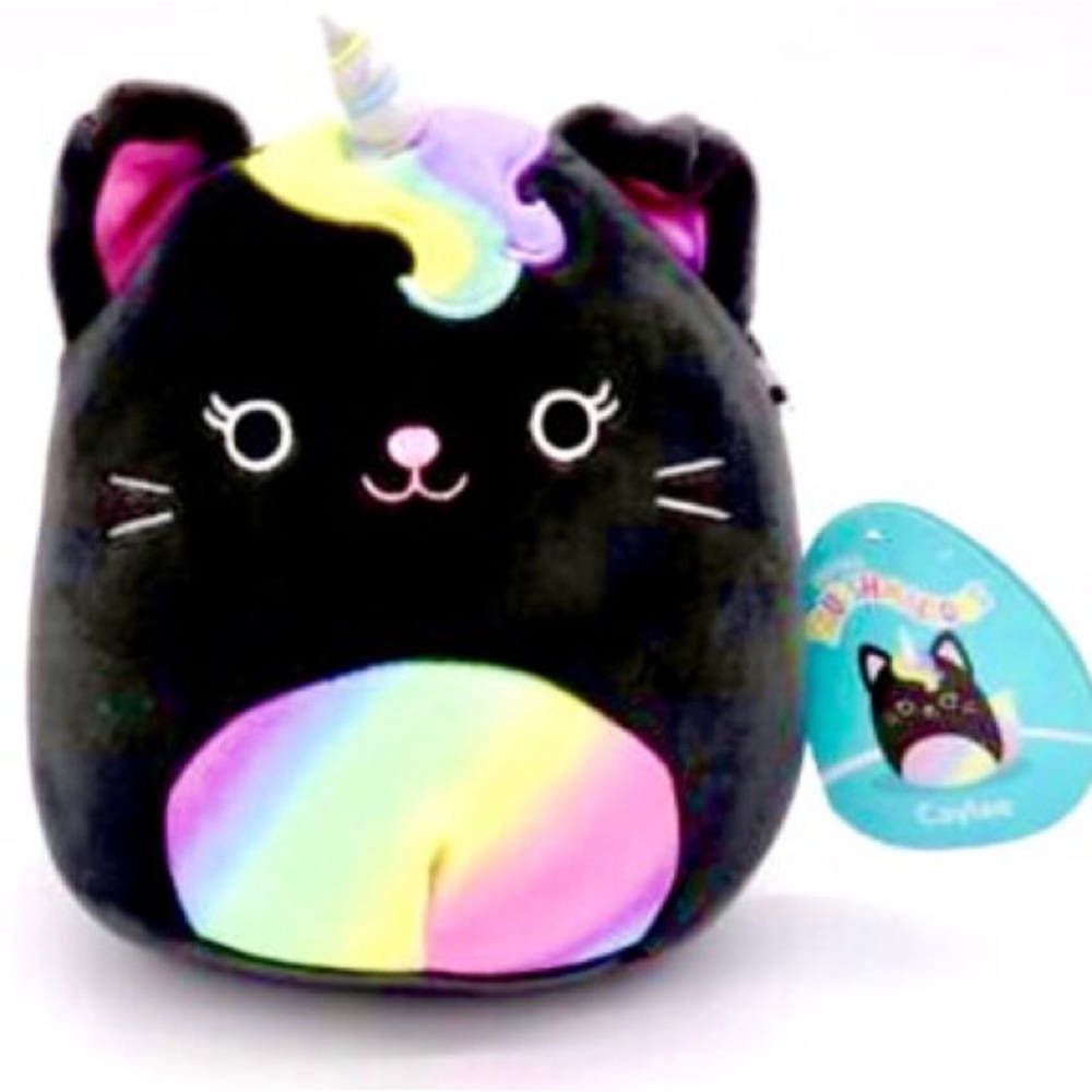 NWT Squishmallows Caylee The Caticorn, 7.5